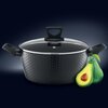 Garnek aluminiowy AMBITION Diamond 24 cm 4,1L Rodzaj Garnek z pokrywą