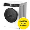 Pralka AMICA TWAC914ALiSP kl.A 9kg 1400 obr A StainPro programy parowe Poziom hałasu [dB] 72
