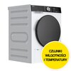 Suszarka AMICA ADC93LiVDT z pompą ciepła 9kg UV Hygiene Technology Funkcje dodatkowe Oświetlenie bębna