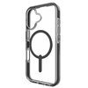 Etui ZAGG Santa Cruz Snap MagSafe do Apple iPhone 16 Przezroczysto-czarny Kompatybilność Apple iPhone 16
