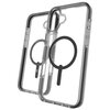 Etui ZAGG Santa Cruz Snap MagSafe do Apple iPhone 16 Plus Przezroczysto-czarny Seria telefonu iPhone