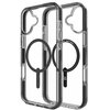 Etui ZAGG Santa Cruz Snap MagSafe do Apple iPhone 16 Plus Przezroczysto-czarny