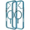 Etui ZAGG Santa Cruz Snap MagSafe do Apple iPhone 16 Plus Przezroczysto-niebieski