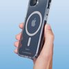 Etui HAMA Extreme Protect MagCase D30 do Apple iPhone 16 Przezroczysty Materiał Poliwęglan