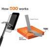 Szkło hartowane HAMA Extreme D30 do Apple iPhone 16 Plus Cechy dodatkowe Posiada powierzchnię anty odciskom palców