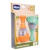 Grzechotka CHICCO ECO+ Małpki Marakasy 00011859000000 (2 sztuki) Wiek dziecka 6 m+