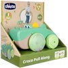 Zabawka CHICCO Eco+ Rozkołysany krokodyl do ciągnięcia 