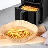 Foremki papierowe ORION do Air Fryer 20 cm (50 sztuk) Brązowy Wykonanie Papier