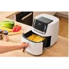 Air Fryer Frytkownica beztłuszczowa SENCOR Vita SFR 6551WH Biały 6.5l 10 automatycznych programów Funkcje dodatkowe Pieczenie