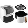 Air Fryer Frytkownica beztłuszczowa SENCOR Vita SFR 6551WH Biały 6.5l 10 automatycznych programów Funkcje dodatkowe Cyfrowy ekran dotykowy