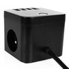 Listwa HUSLOG EMX-190224 Czarny Liczba gniazd [szt] 3