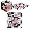Mata piankowa NILS FUN MD03 30 x 30 cm (36 elementów) Różowy Wiek 3+