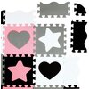 Mata piankowa NILS FUN MD03 30 x 30 cm (36 elementów) Różowy Akumulator / Bateria w zestawie Nie