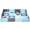 Mata piankowa NILS FUN MD03 30 x 30 cm (36 elementów) Miętowy