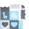 Mata piankowa NILS FUN MD03 30 x 30 cm (36 elementów) Miętowy Funkcje rozwojowe Sprawność manualna