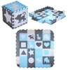 Mata piankowa NILS FUN MD03 30 x 30 cm (36 elementów) Miętowy Efekt dźwiękowy Nie