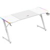 Biurko gamingowe HUZARO Hero 4.8 RGB Biały