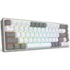 Klawiatura REDRAGON Castor Pro K631RGB Biały Układ klawiszy US