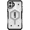 Etui UAG Pathfinder Clear Magsafe do Apple iPhone 16 Plus Przezroczysto-czarny