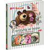 Masza i Niedźwiedź Z wizytą w lesie Książka z magnesami (okładka twarda) Płeć Dziewczynka