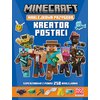Książka z naklejkami Minecraft Naklejkowa przygoda Kreator postaci (miękka okładka)