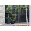Donica PROSPERPLAST Heos (46.8 x 29.5 cm) 45L Antracytowy Materiał Tworzywo sztuczne
