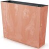 Doniczka PROSPERPLAST Urbi Case Beton Effect (77 x 68.5 x 23.5 cm) 100L Pomarańczowy