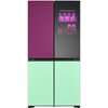 Lodówka LG GMV960NNME MoodUp InstaView No Frost 179cm Srebrna Funkcje dodatkowe Metal Fresh