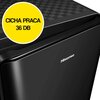 Lodówka HISENSE RR106D4CBE 86.7cm Czarna Położenie zamrażarki Na górze