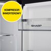 Lodówka SHARP SJ-NFA35IHDBD-EU No Frost 179cm Czarna Side by Side Podajnik wody Advanced Fresh Kompresor inwerterowy Tak