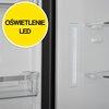 Lodówka SHARP SJ-NFA35IHDBD-EU No Frost 179cm Czarna Side by Side Podajnik wody Advanced Fresh Funkcje Dystrybutor wody, Szybkie chłodzenie, Szybkie zamrażanie
