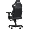 Fotel ANDA SEAT Kaiser 4 XL Czarny (skóra ekologiczna PVC) Regulacja podłokietników Kąt obrotu