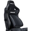 Fotel ANDA SEAT Kaiser 4 XL Czarny (skóra ekologiczna PVC) Regulowane oparcie Tak