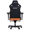 Fotel ANDA SEAT Kaiser 4 XL Pomarańczowo-czarny Wysokość siedziska [cm] 46 - 52.5