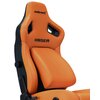 Fotel ANDA SEAT Kaiser 4 XL Pomarańczowo-czarny Podświetlenie RGB Nie