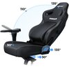 Fotel ANDA SEAT Kaiser 4 XL Pomarańczowo-czarny Dla dzieci Nie