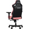 Fotel ANDA SEAT Kaiser 4 XL Różowy Regulacja podłokietników Góra - dół