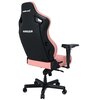 Fotel ANDA SEAT Kaiser 4 XL Różowy Podświetlenie RGB Nie
