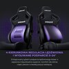 Fotel ANDA SEAT Kaiser 4 XL Fioletowy Seria Anda Seat Kaiser