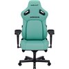 Fotel ANDA SEAT Kaiser 4 XL Zielony Materiał obicia Skóra ekologiczna PVC