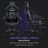 Fotel ANDA SEAT Kaiser 4 XL Szary Regulacja podłokietników Góra - dół
