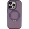 Etui TECTO SHIELD Secure Spinning Mag do Apple iPhone 15 Pro Max Fioletowy Seria telefonu iPhone
