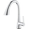Bateria GROHE Zedra Touch 30219002 Chrom Wykonanie korpusu Mosiądz