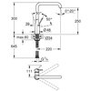 Bateria GROHE Essence 30269GL0 Złoty Rodzaj baterii Jednodźwigniowa