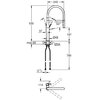 Bateria GROHE Essence 30294DA0 Miedziane złoto Rodzaj baterii Jednodźwigniowa