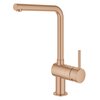 Bateria GROHE Minta 31375DL0 Złoto szczotkowane Typ Stojąca