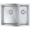 Zlewozmywak półtorakomorowy GROHE K700U 60-S 59.5/45 31577SD1 Stal szlachetna 45x59.5