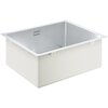 Zlewozmywak jednokomorowy GROHE K700U 31574SD1 Stalowy 45x55 Typ Wpuszczany
