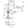 Bateria GROHE Minta Touch 32321DL2 Złoto szczotkowane Rodzaj baterii Jednodźwigniowa