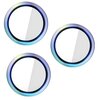 Szkło hartowane na obiektyw 3MK Hardy Lens Protection Pro do Apple iPhone 16 Pro/16 Pro Max Wielokolorowy Cechy dodatkowe Chroni przed zarysowaniami i uszkodzeniem
